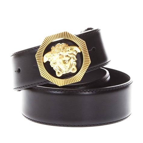 versace cheap black belt|black versace belt men.